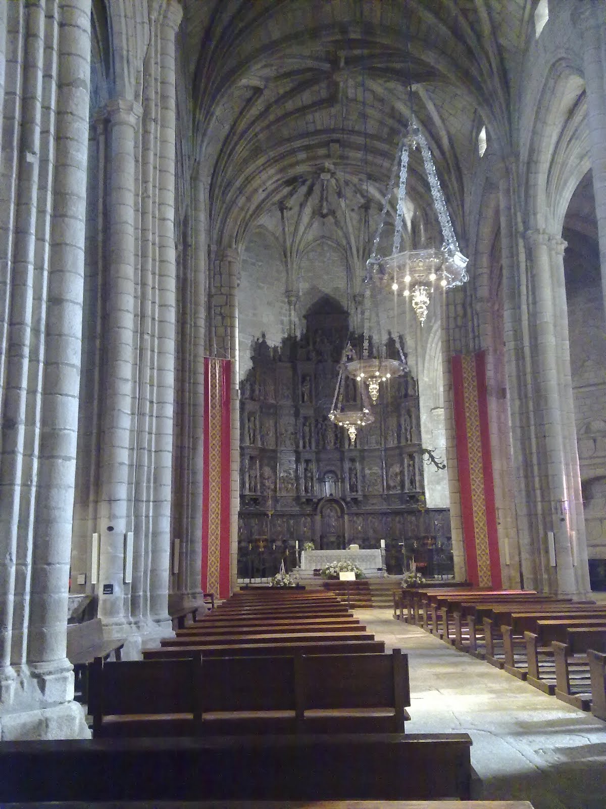 Cáceres co-cathedral Inside